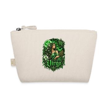 Green Virgo Lunar Goddess - Organic Pouch - nature - Front