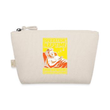 Operation Naptime – Funny Sleep Fan - Organic Pouch - nature - Front