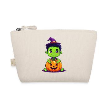 Halloween-Kind - Bio-Täschchen - Natur - Vorne