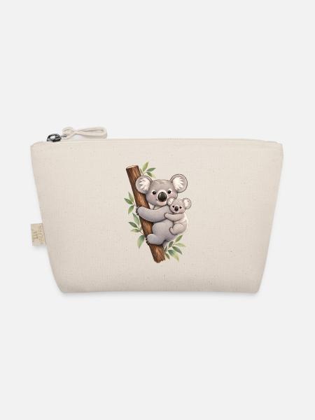 Koala und ihr Kalb - Bio-Täschchen - Natur