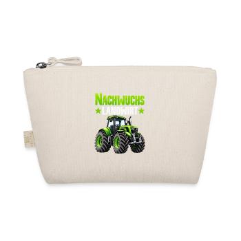 Nachwuchs Landwirt Bauer Traktor - Bio-Täschchen - Natur - Vorne