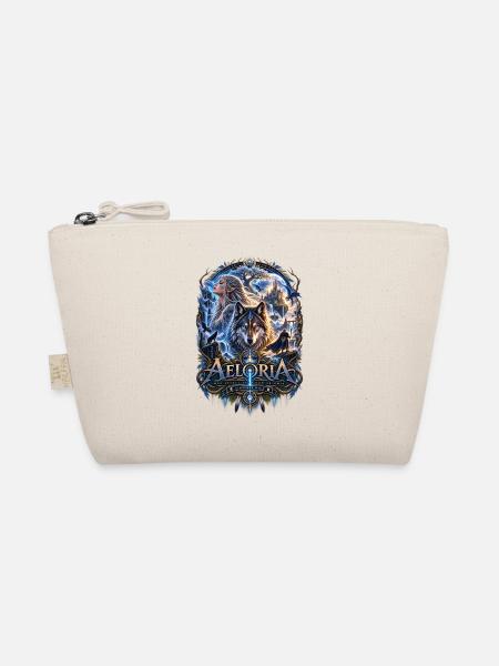 Der letzte Atem von Aeloria Fantasy Wolf - Bio-Täschchen - Natur
