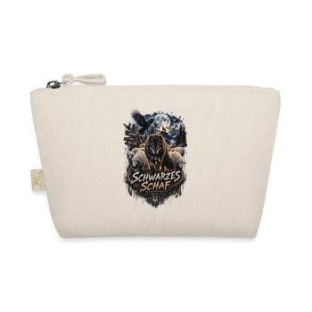 Schwarzes Schaf Wolf Dark Fantasy Shirt - Bio-Täschchen - Natur - Vorne