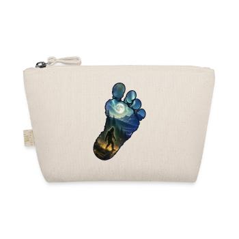 Bigfoot Footprint – Sasquatch Outdoor-Wanderung - Bio-Täschchen - Natur - Vorne