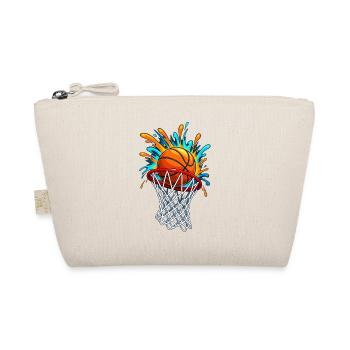 Basketball Splash Burst - Bio-Täschchen - Natur - Vorne