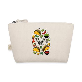 Tacos Are My Love Language - Bio-Täschchen - Natur - Vorne