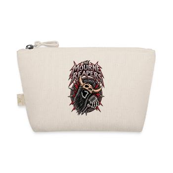 Mourne Reapers: Skull Goat Mic - Bio-Täschchen - Natur - Vorne