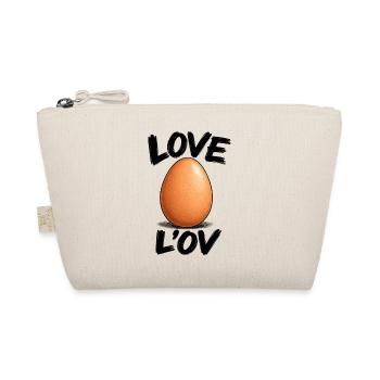Liebe zum Ei - Bio-Täschchen - Natur - Vorne