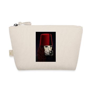 Buckethead x Albert Camus Collage - Bio-Täschchen - Natur - Vorne
