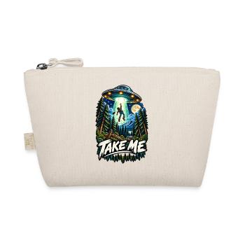 Take Me: Alienentführung im Wald - Bio-Täschchen - Natur - Vorne