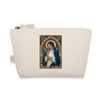 MARY MIT TAUBE - Bio-Täschchen - Natur - Vorne