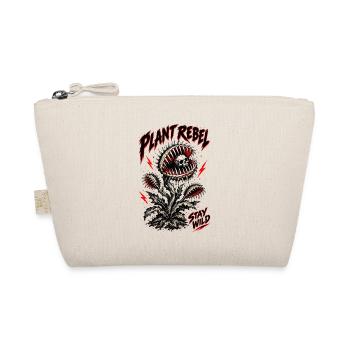 Plant Rebel Skull Bloom - Bio-Täschchen - Natur - Vorne