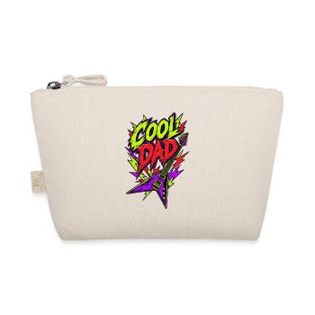 Cool Dad Neon-Rock Gitarre - Bio-Täschchen - Natur - Vorne