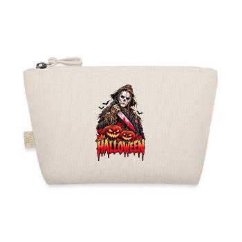 Halloween Scarecrow Retro-Horror - Bio-Täschchen - Natur - Vorne