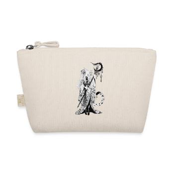 Lunar Nekomimi-Priesterin im Kimono - Bio-Täschchen - Natur - Vorne