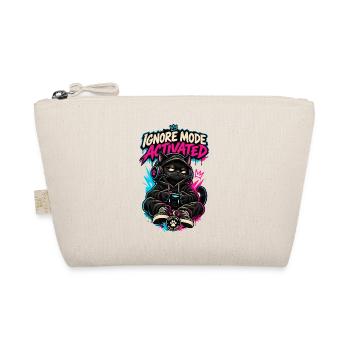 RobVibe Wild Club – Cat Ignore Mode Activated - Bio-Täschchen - Natur - Vorne