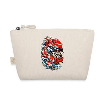 Koi-Fluss Vertraue der Welle - Bio-Täschchen - Natur - Vorne