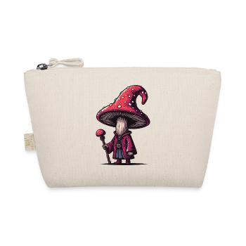 Pilz Abenteurer - Bio-Täschchen - Natur - Vorne