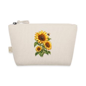 Sonnenblumen Gartenliebe - Bio-Täschchen - Natur - Vorne
