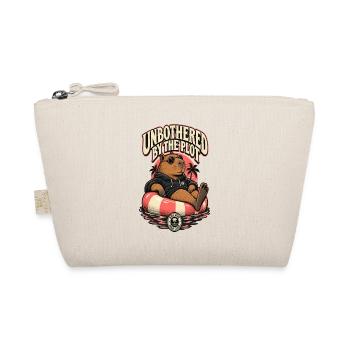 RobVibe Wild Club – Ungestörter Capybara - Bio-Täschchen - Natur - Vorne