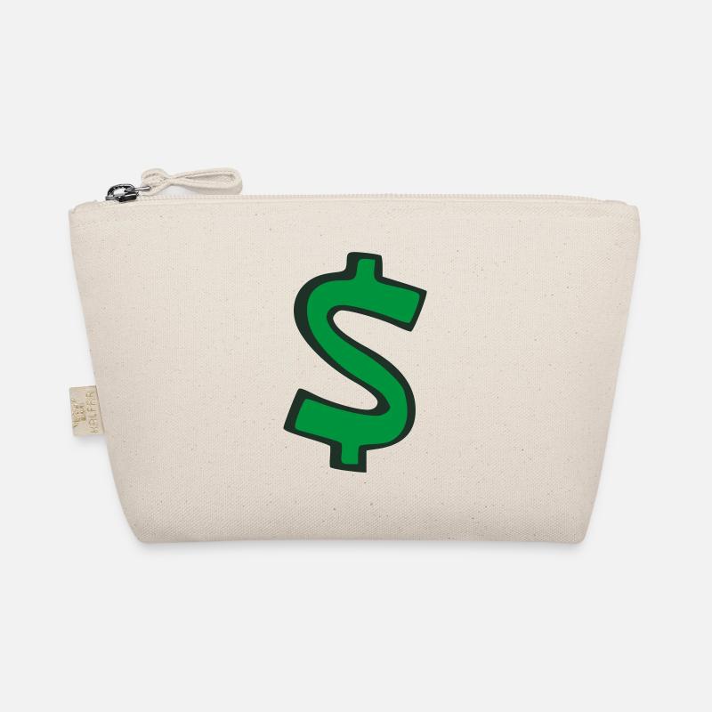 Dollar, $ Bio-Täschchen