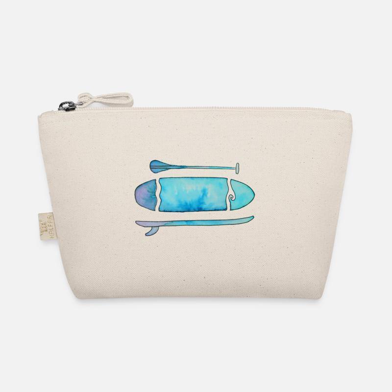 Stand Up Paddling Board SUP blau Bio-Täschchen