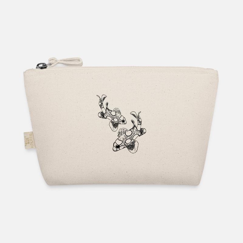 Spotted vintage clownfish Organic Pouch