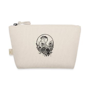 Astronaute dans un parterre de fleurs vintage au clair de lune - Trousse biologique - nature - Devant