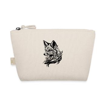 Renard mignon élégant à l’encre de tatouage - Trousse biologique - nature - Devant