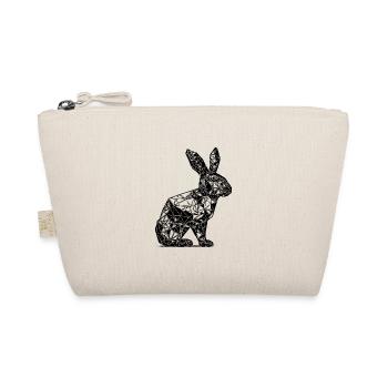 Lignes géométriques Tête de lapin - Trousse biologique - nature - Devant