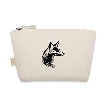 Beau portrait de renard tatoué - Trousse biologique - nature - Devant