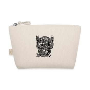 Little Cute Naughty Cuddle Zoo Owl - Organic Pouch - nature - Front