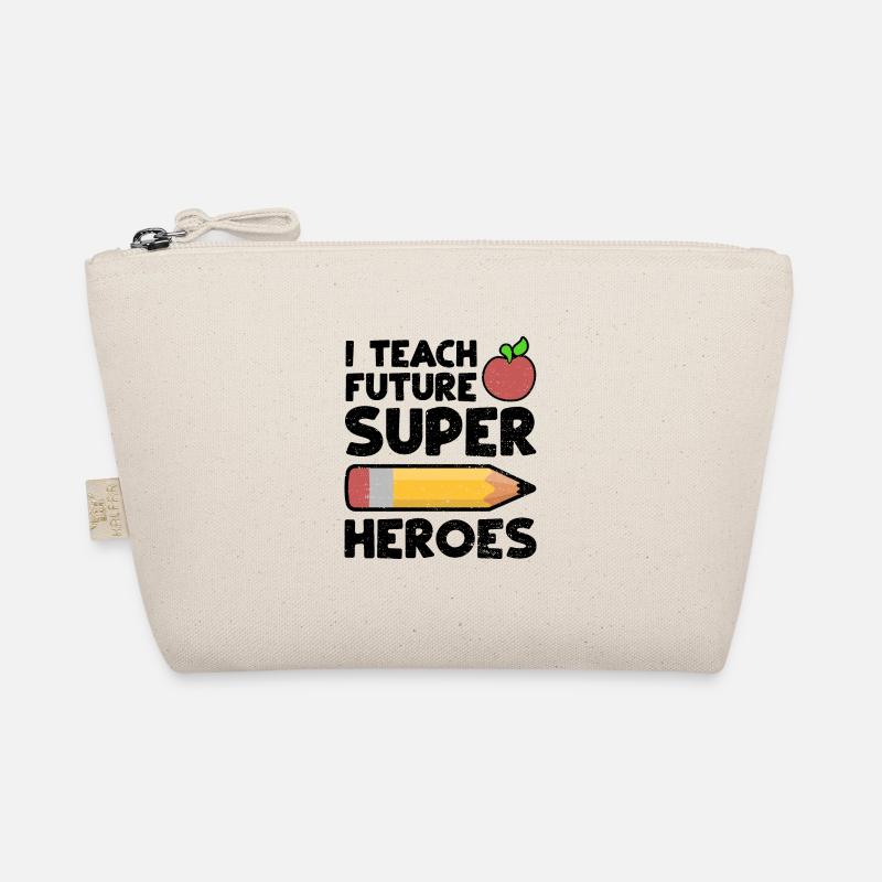 I Teach Future Superheroes Bio-Täschchen