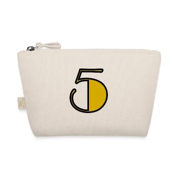 5. 5 YEARS. 5TH ANNIVERSARY. BIRTHDAY 5 YEARS - Organic Pouch - nature - Front
