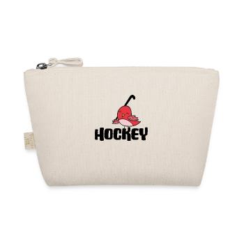 field hockey field hockey hockey hockey players - Organic Pouch - nature - Front