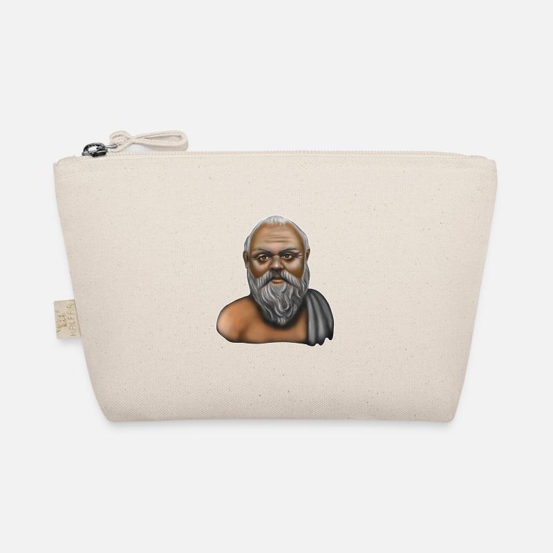 Socrates Greek Philosopher Organic Pouch
