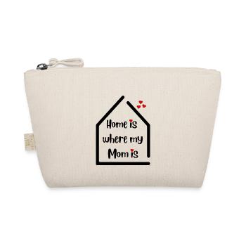 Home is where my mom is - Liebeserklärung an Mama - Bio-Täschchen - Natur - Vorne