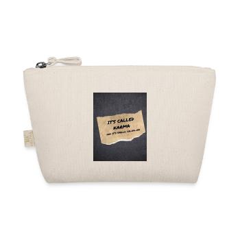 Its called Karma, spiritual - Organic Pouch - nature - Front