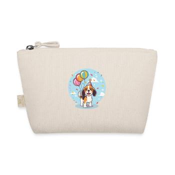 Beagle Chiens Anniversaire Bébé - Trousse biologique - nature - Devant