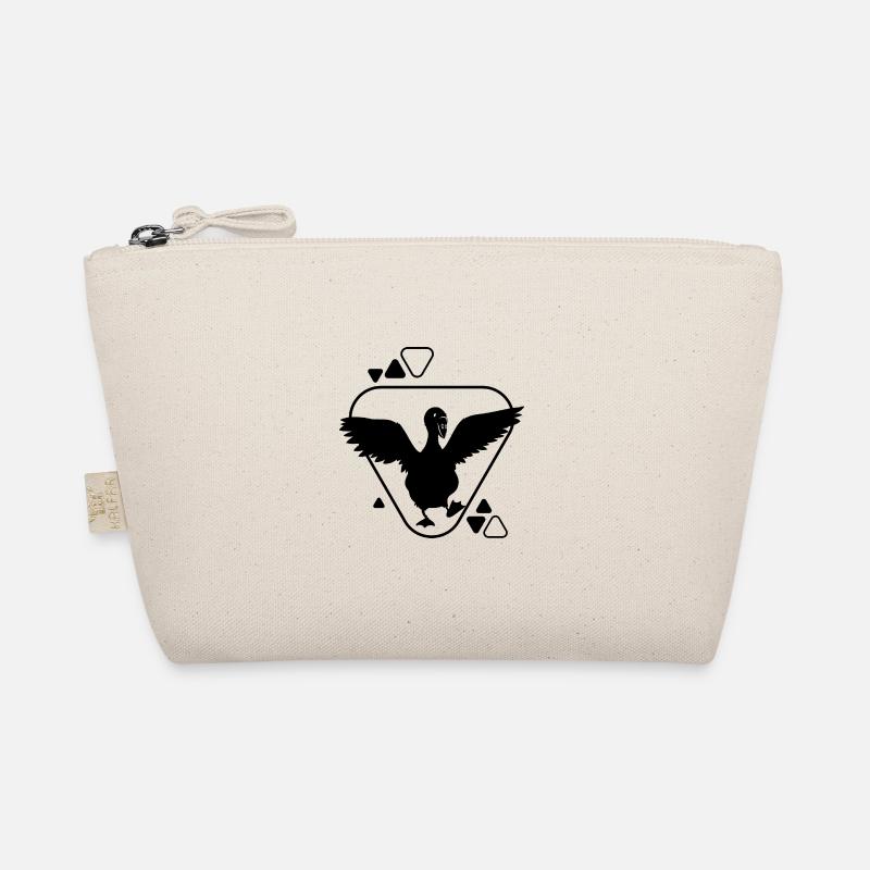 Swan - Bird Nature Conservation Animal lover Organic Pouch