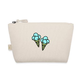 Eis Creme Ice Cream - Bio-Täschchen - Natur - Vorne