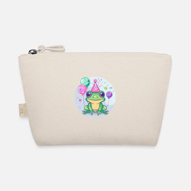 Frog Birthday Comic Organic Pouch