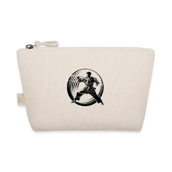 Silhouette de karaté - Trousse biologique - nature - Devant