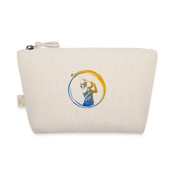 Silhouette de golfeur coloré - Trousse biologique - nature - Devant