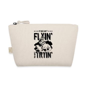 freestyle quad quad rider - Organic Pouch - nature - Front