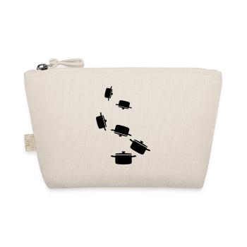 cooking pot symbol - Organic Pouch - nature - Front