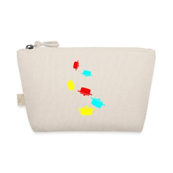 cooking pot symbol - Organic Pouch - nature - Front