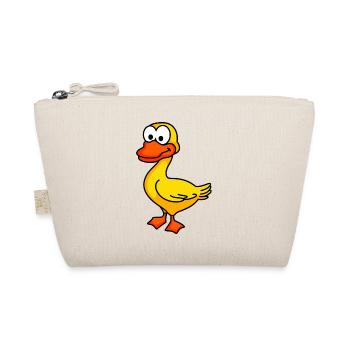 Duck Comic Animal - Organic Pouch - nature - Front