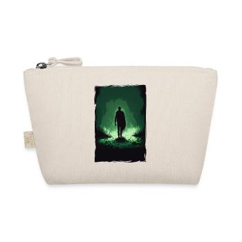 Zombie Illustration Minimalist Design - Organic Pouch - nature - Front