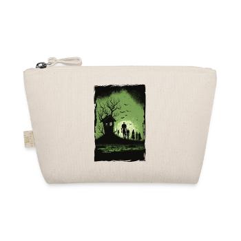 Zombie Illustration Minimalist Design - Organic Pouch - nature - Front